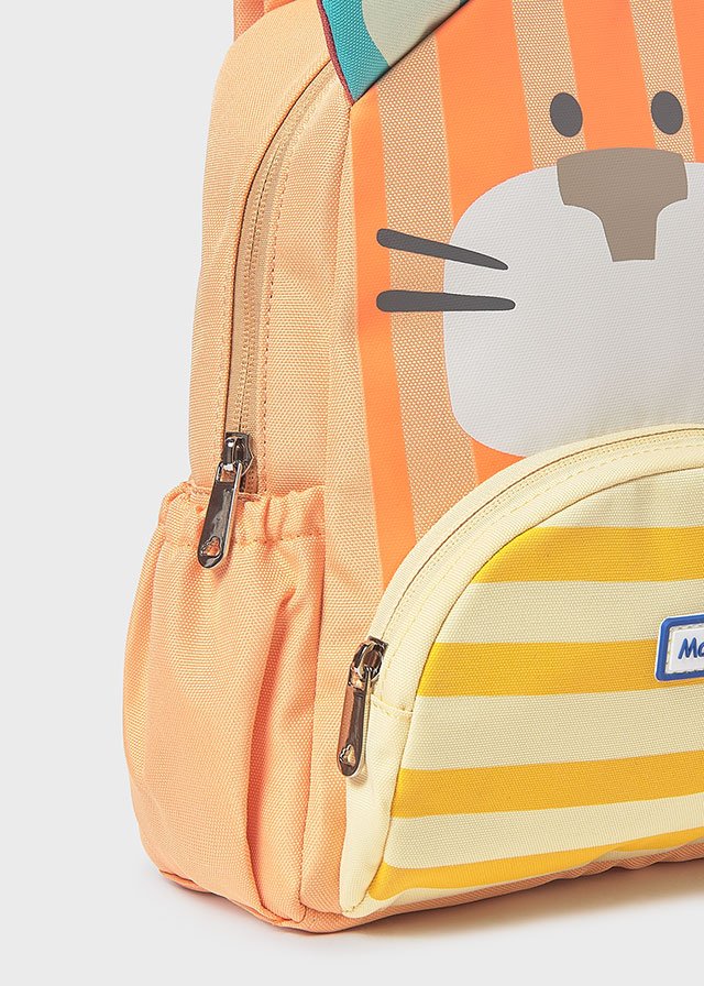 Mochila tigre NARANJA Y AMARILLO 4 Mochila tigre NARANJA Y AMARILLO - Imagen 2