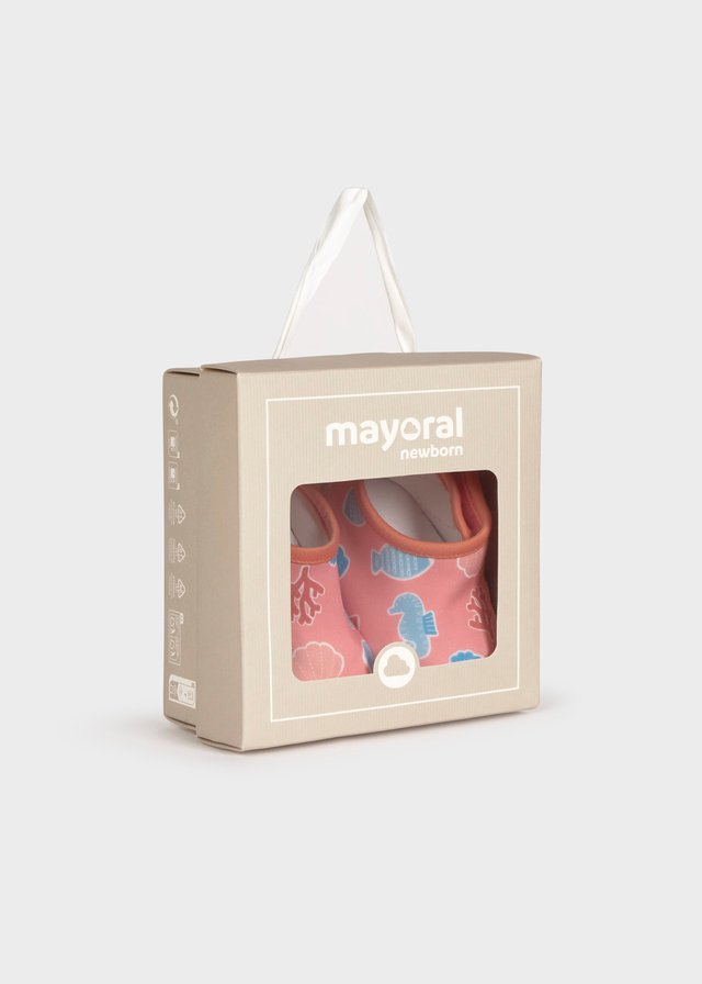 Escarpines con dibujos marinos CORAL 6 Escarpines con dibujos marinos CORAL - Imagen 4