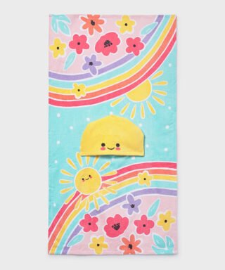 Capa de baño con estampado primaveral 7 26 09113 068 L 4