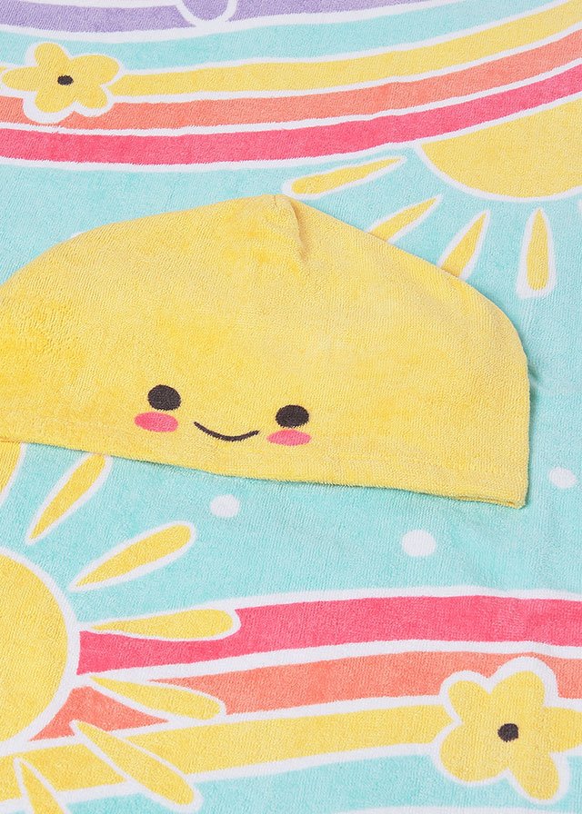 Capa de baño con estampado primaveral 4 Capa de baño con estampado primaveral - Imagen 2