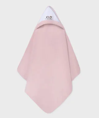 Capa de baño con perritos ROSA