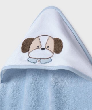 Capa de baño con perrito AZUL 7 26 09118 084 L 6
