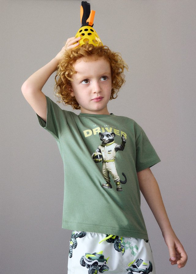 Camiseta m/c ´Driver´ VERDE ALGA 3 Camiseta m/c ´Driver´ VERDE ALGA