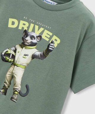 Camiseta m/c ´Driver´ VERDE ALGA 8 26 03070 053 L 6Carla Lozano armario de macarena penarandaCarla Lozano armario de macarena penaranda mayoral