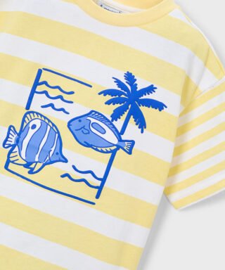 Camiseta m/c de rayas AMARILLO 10 26 03082 077 L 6Carla Lozano armario de macarena penarandaCarla Lozano armario de macarena penaranda mayoral