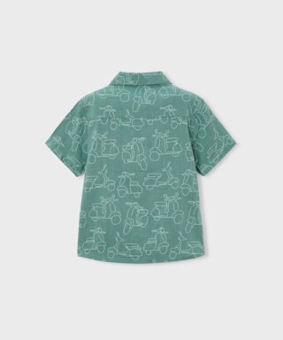 Camisa m/c con ´Vespas´ VERDE ALGA 13 26 03115 026 L 5Carla Lozano armario de macarena penarandaCarla Lozano armario de macarena penaranda mayoral