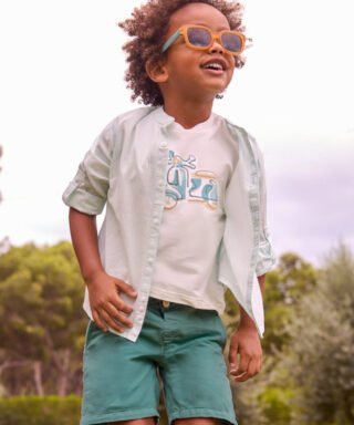 Bermuda chino VERDE ALGA