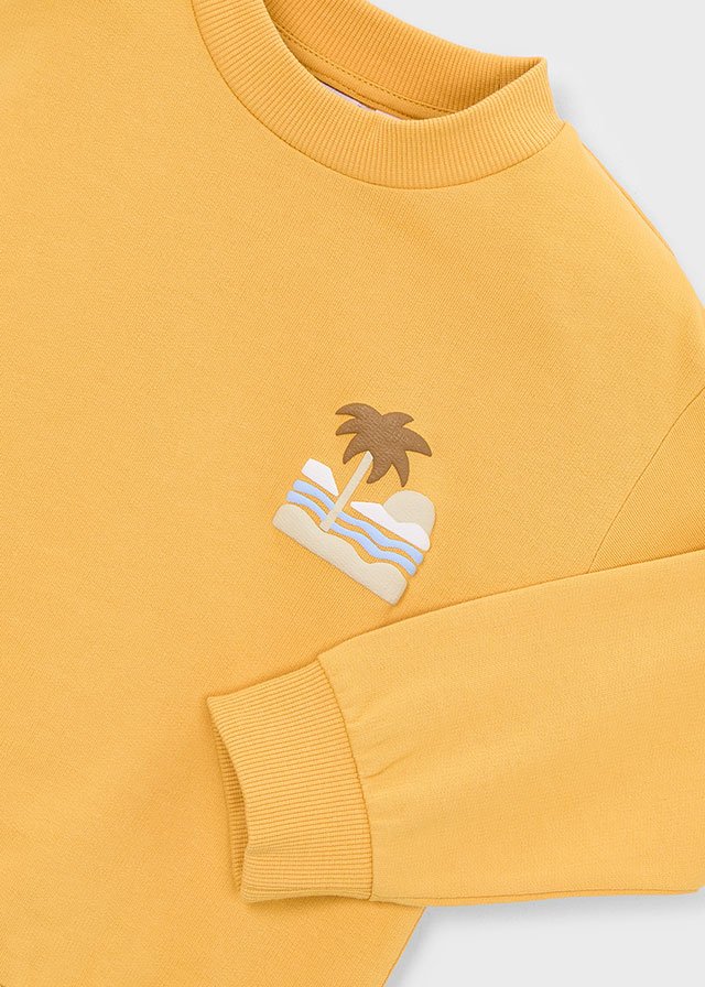Sudadera playa MELOCOTÓN 6 Sudadera playa MELOCOTÓN - Imagen 4
