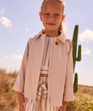 Chaqueta cortavientos BEIGE