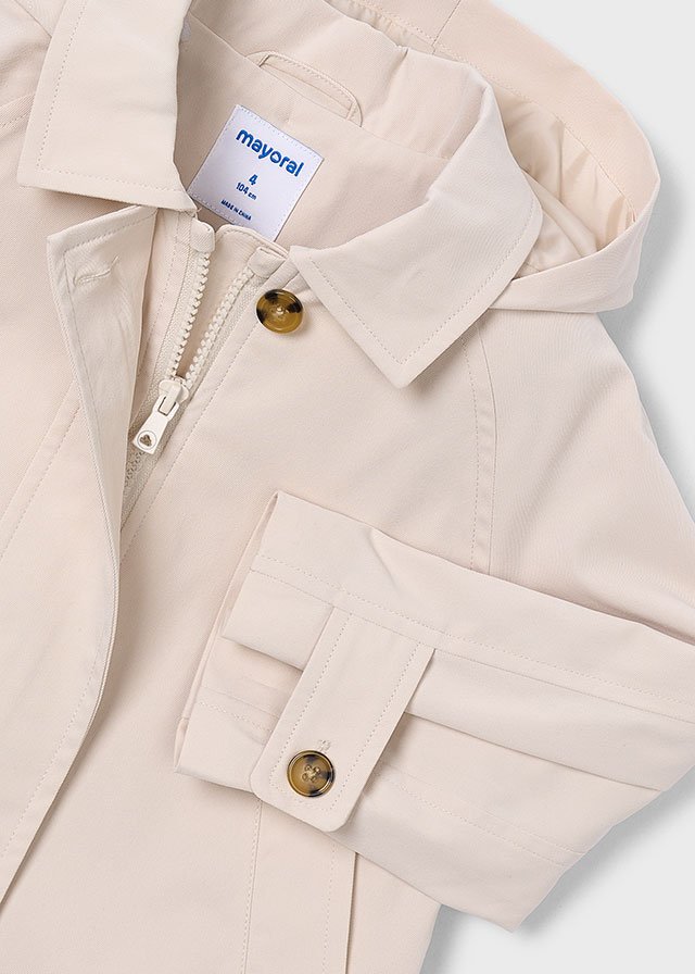 Chaqueta cortavientos BEIGE 4 Chaqueta cortavientos BEIGE - Imagen 3