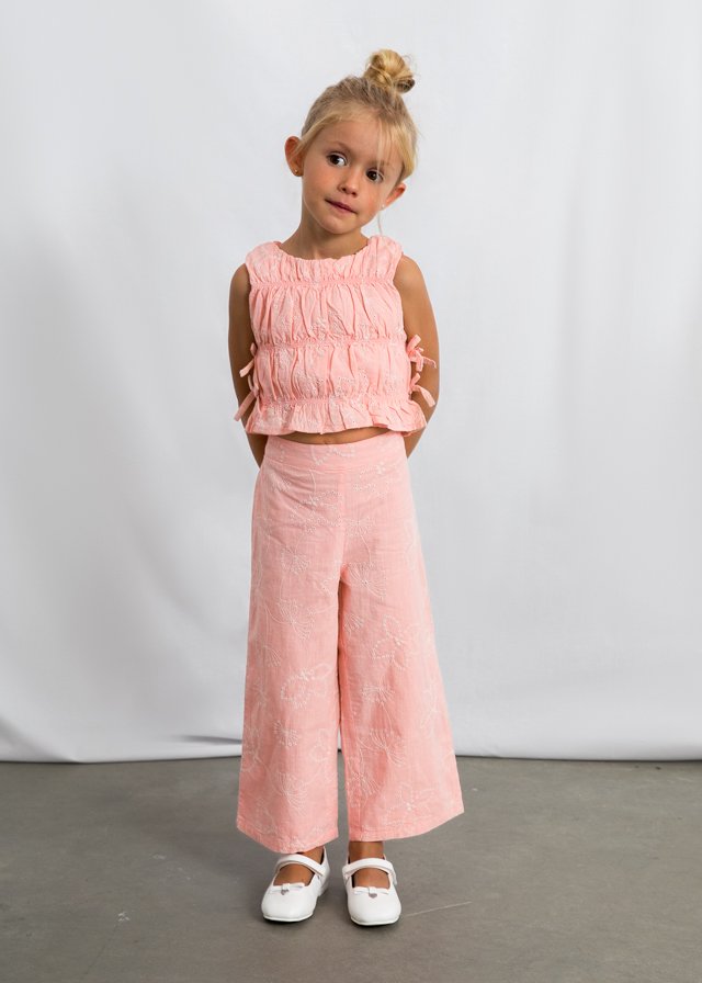 Conjunto de top y pantalón SALMÓN 3 Conjunto de top y pantalón SALMÓN