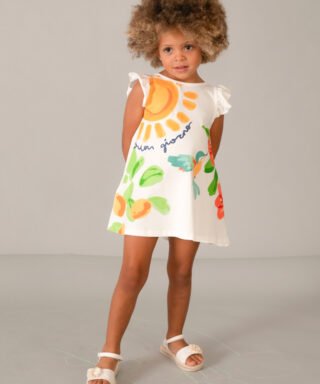 Vestido primavera BLANCO