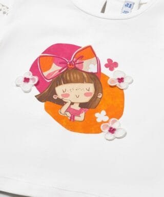 Camiseta m/c con muñeca BLANCO 6 Camiseta m/c con muñeca BLANCO - Imagen 2