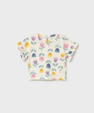 Camisetas con tulipanes CRUDO
