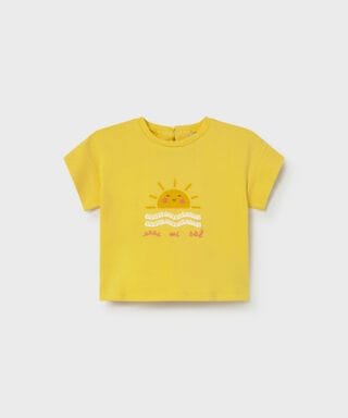 Camiseta ´eres mi sol´ AMARILLO