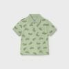 Polo m/c con camaleones VERDE MATCHA