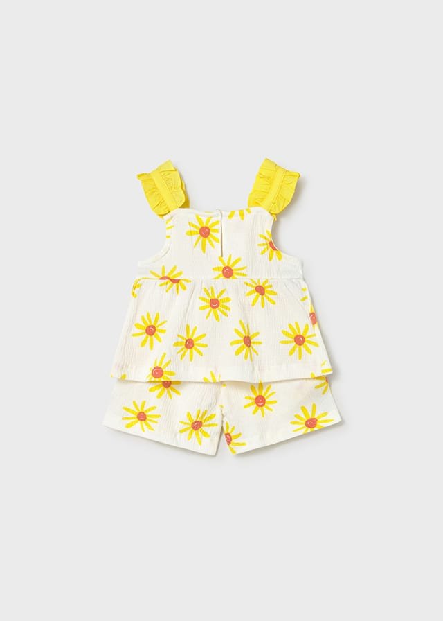 Conjunto 2 piezas de girasoles BLANCO Y AMARILLO 5 Conjunto 2 piezas de girasoles BLANCO Y AMARILLO - Imagen 3