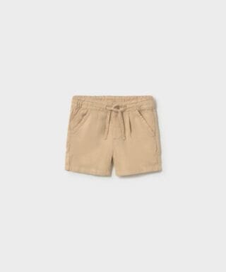Bermuda de lino BEIGE