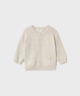 Chaqueta de punto BEIGE