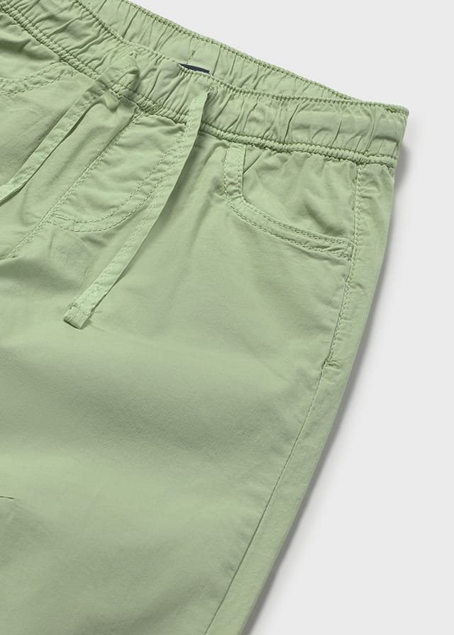 Pantalón largo recto tipo jogger VERDE MATCHA 4 Pantalón largo recto tipo jogger VERDE MATCHA - Imagen 2