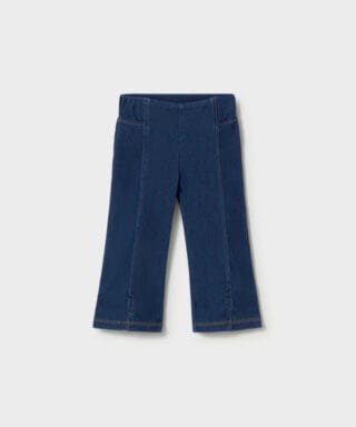 Legging acampanado tipo vaquero OSCURO