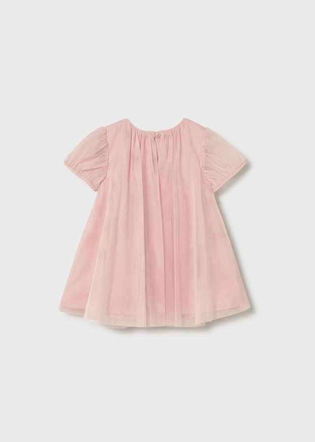 Vestido de tul con bolso ROSA 8 Vestido de tul con bolso ROSA - Imagen 6
