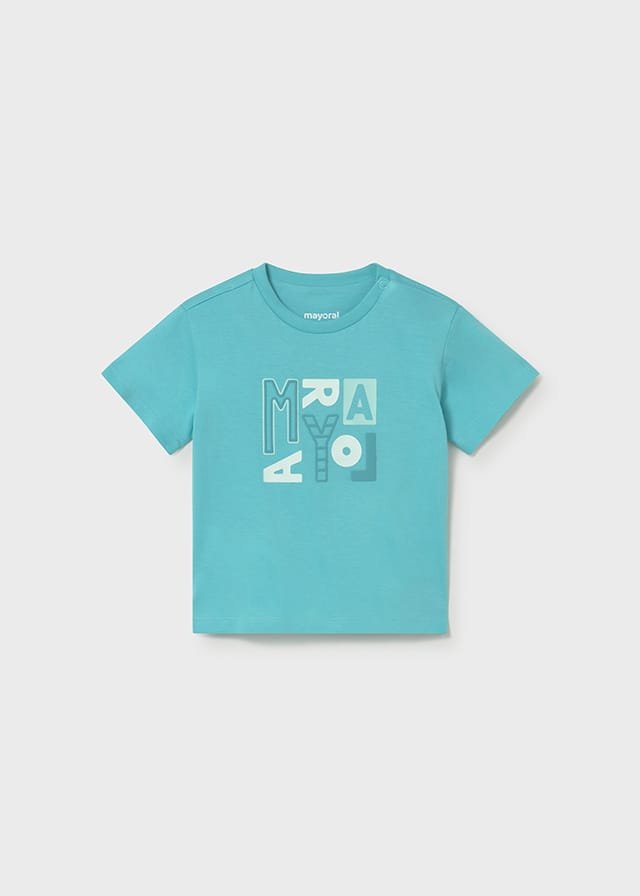 Camiseta m/c básica TURQUESA 3 Camiseta m/c básica TURQUESA