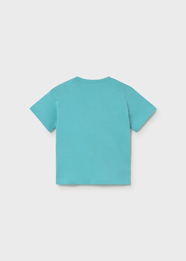 Camiseta m/c básica TURQUESA 5 Camiseta m/c básica TURQUESA - Imagen 3