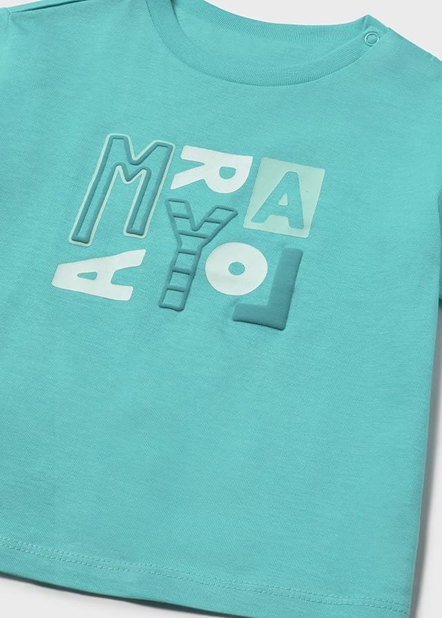 Camiseta m/c básica TURQUESA 4 Camiseta m/c básica TURQUESA - Imagen 2