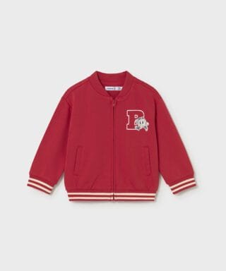 Chaqueta tipo bomber ROJO