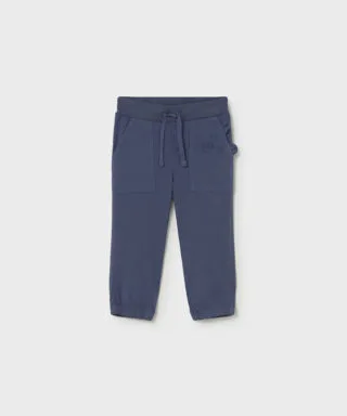 Pantalón tipo jogger MARINO