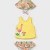 Conjunto de baño 3 piezas de selva AMARILLO