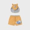 Conjunto de bañador y gorro con hipopótamo MELOCOTÓN 2 26 01662 019 L 4Carla Lozano armario de macarena penarandaCarla Lozano armario de macarena penaranda mayoral