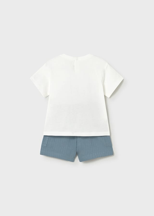 Conjunto 2 piezas de perritos BLANCO Y PETRÓLEO 5 Conjunto 2 piezas de perritos BLANCO Y PETRÓLEO - Imagen 3