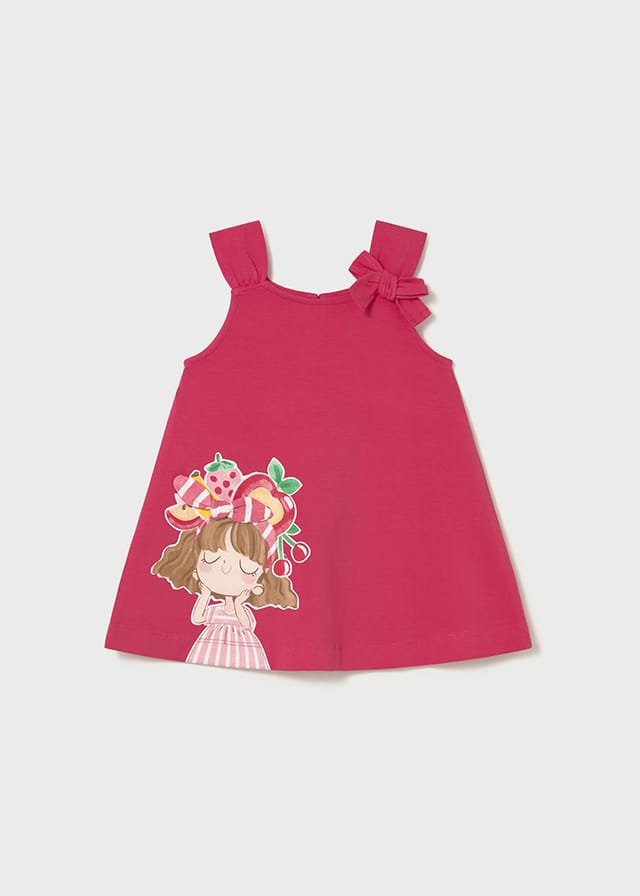 Vestido con muñeca FUCSIA 3 Vestido con muñeca FUCSIA