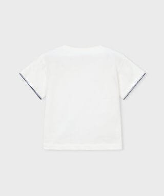 Camiseta m/c con bolsillo de punto BLANCO ROTO 9 26 03013 011 L 5Carla Lozano armario de macarena penarandaCarla Lozano armario de macarena penaranda mayoral