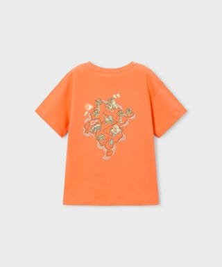Camiseta m/c con dibujo ´Playmobil´ NARANJA 10 26 03078 071 L 5Carla Lozano armario de macarena penarandaCarla Lozano armario de macarena penaranda mayoral