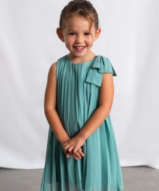 Vestido plisado MENTA