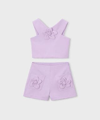 Conjunto 2 piezas LILA