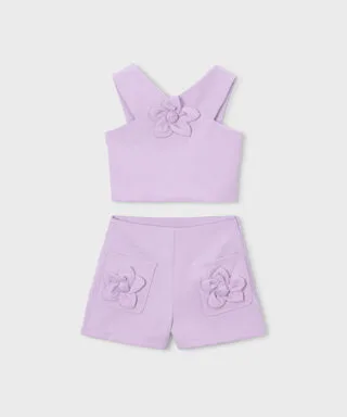 Conjunto 2 piezas LILA