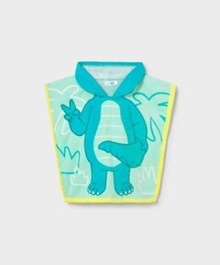 Capa de baño de cocodrilo TURQUESA