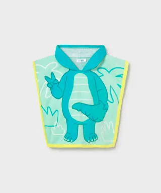 Capa de baño de cocodrilo TURQUESA