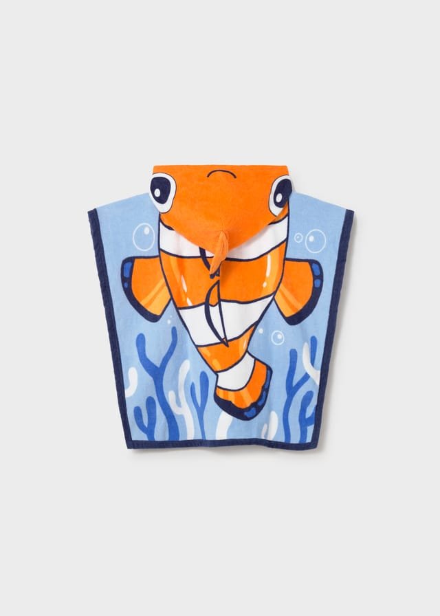Capa de baño de pez NARANJA Y AZUL 5 Capa de baño de pez NARANJA Y AZUL - Imagen 3