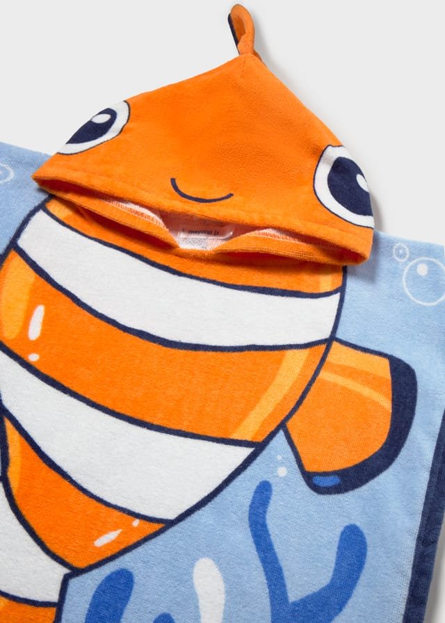 Capa de baño de pez NARANJA Y AZUL 4 Capa de baño de pez NARANJA Y AZUL - Imagen 2
