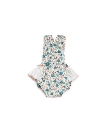 Peto estampado de flores SALMÓN