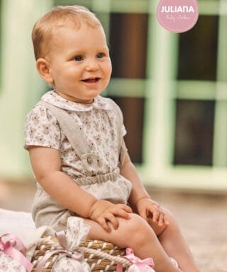 Conjunto de 2 piezas con koalas BEIGE