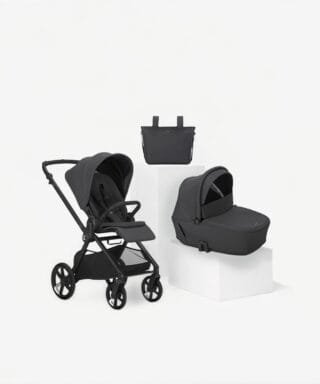 Carrito MUUM + capazo Sleep GRIS MARENGO