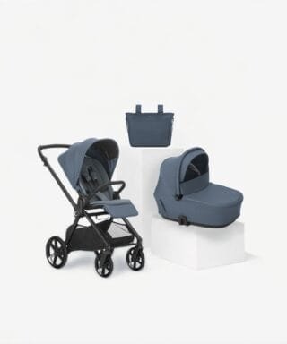 Carrito MUUM + capazo Sleep AZUL