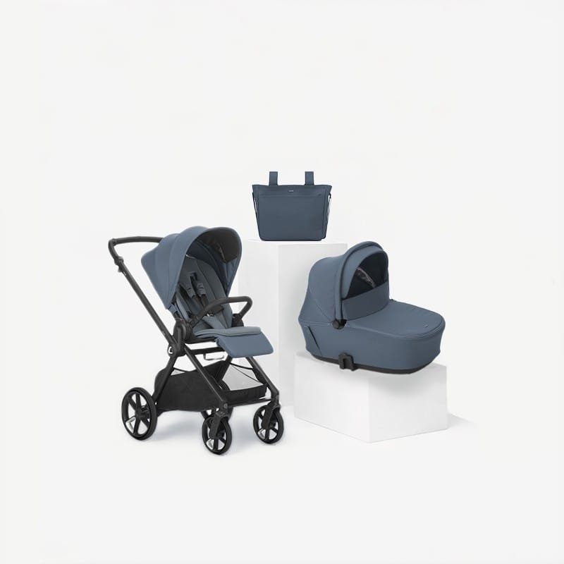 Carrito MUUM + capazo Sleep AZUL 3 Carrito MUUM + capazo Sleep AZUL