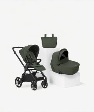 Carrito MUUM + capazo Sleep VERDE BOTELLA
